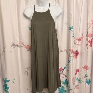 Forever 21 Olive Midi Dress